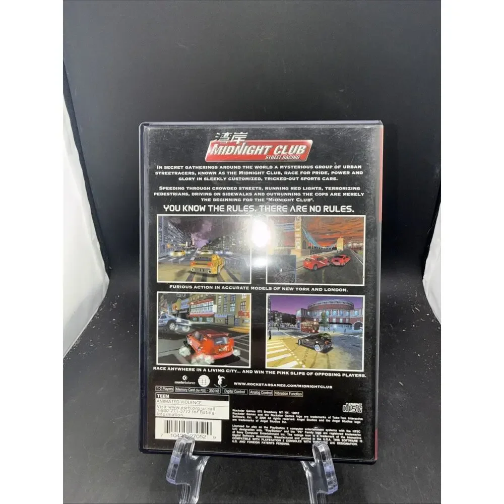 Midnight Club Street Racing - Sony PlayStation 2